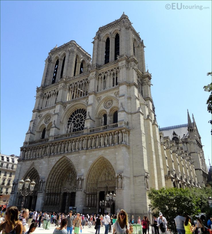 Front of the Notre Dame